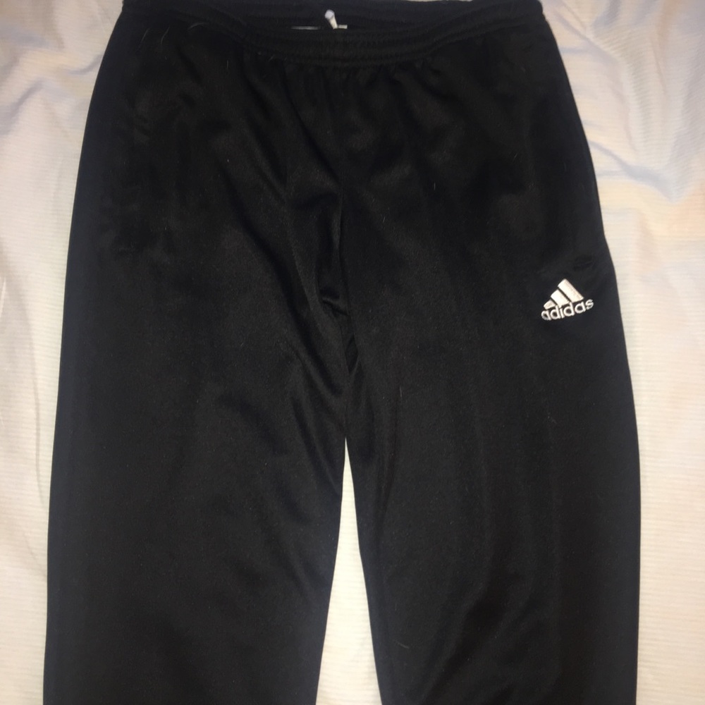 Size S black adidas joggers